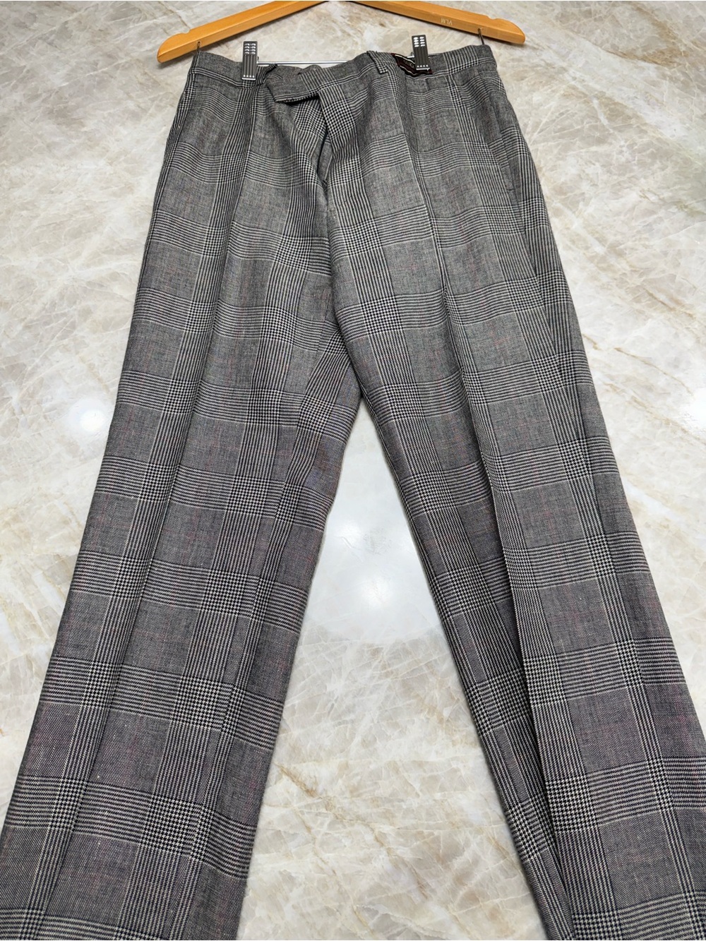 Gucci Plaid Dress Pants